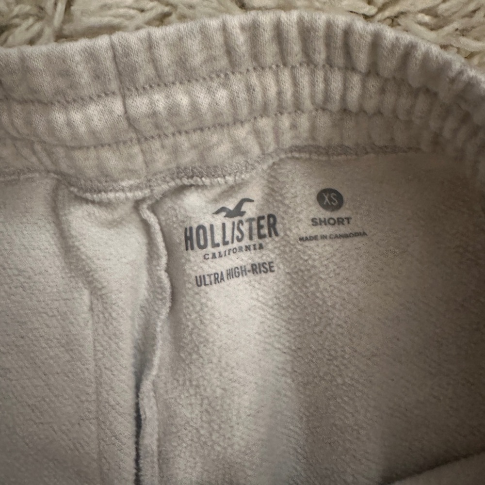 Hollister Gray Ultra high rise flared sweatpants